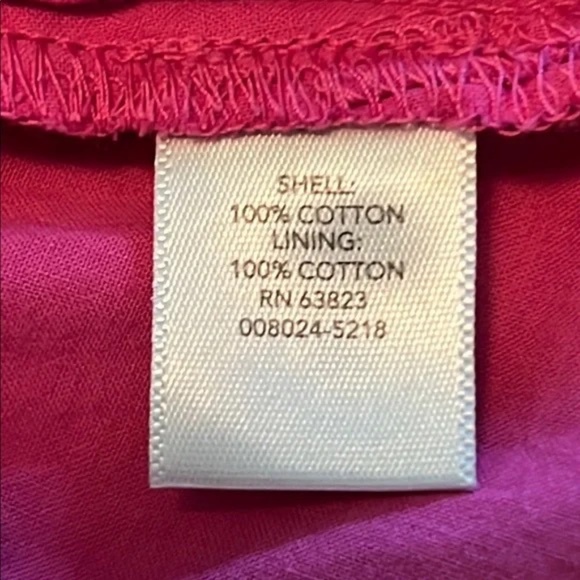 EUC Christopher & Banks Pink Eyelet Women Top Size Small | Pit to Pit 19 inches - Picture 4 of 4